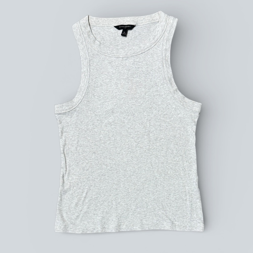 Banana Republic Ribbed Sleeveless Tank Top